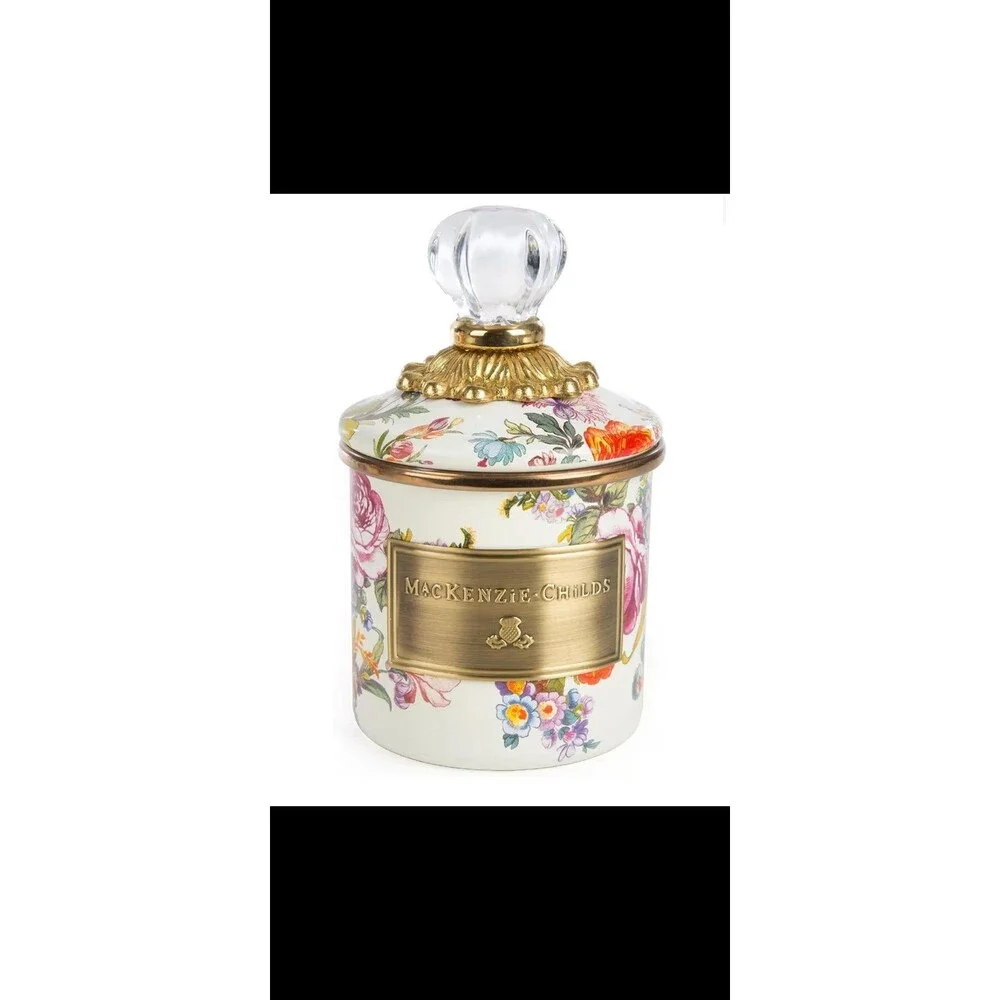 Mackenzie Childs Mini WildFlower Canister *New